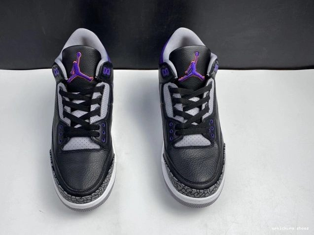 Rep Retro Black Jordan Air CT8532 Court Purple 3 050 0808